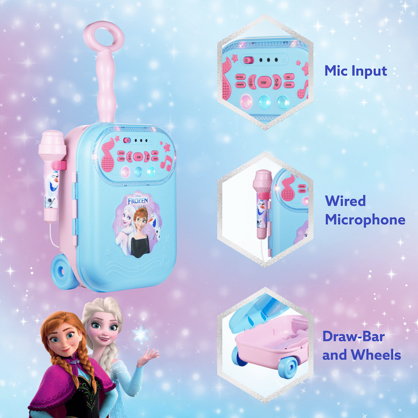 Disney Frozen Wheely Karaoke Machine