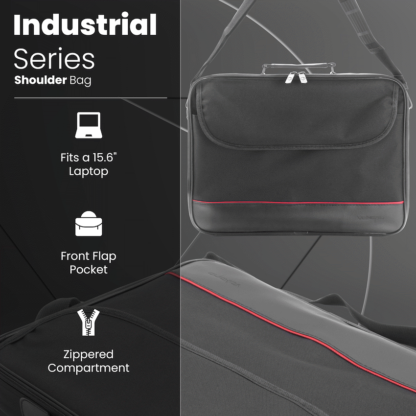 Volkano Industrial Series Shoulder Bags - Black