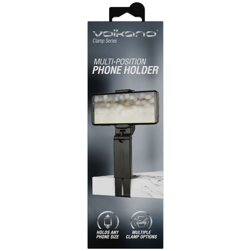 Volkano Clamp Series Phone Holder with Desk Clamp