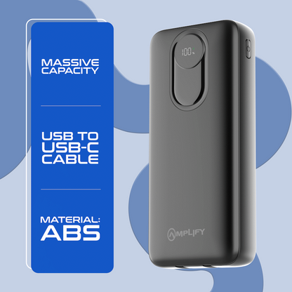Amplify Spark 20000mah Series Power Bank - Black