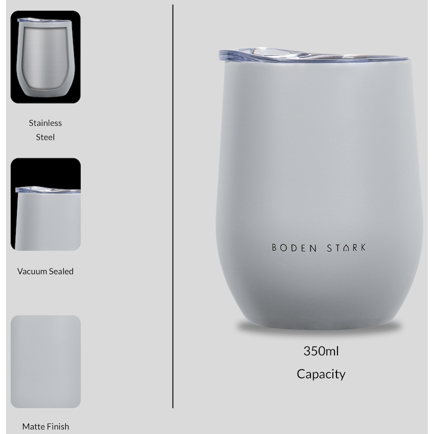 Boden Stark Tumbler 350ml Grey