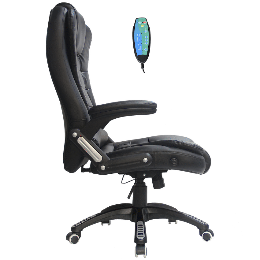 Everfurn Auto High Back Massage Function Office Chair