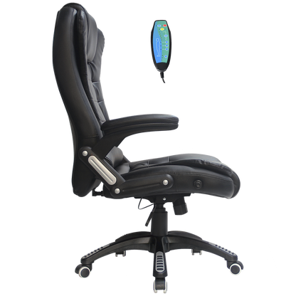 Everfurn Auto High Back Massage Function Office Chair