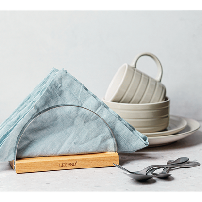 Legend Premium Beechwood napkin holder