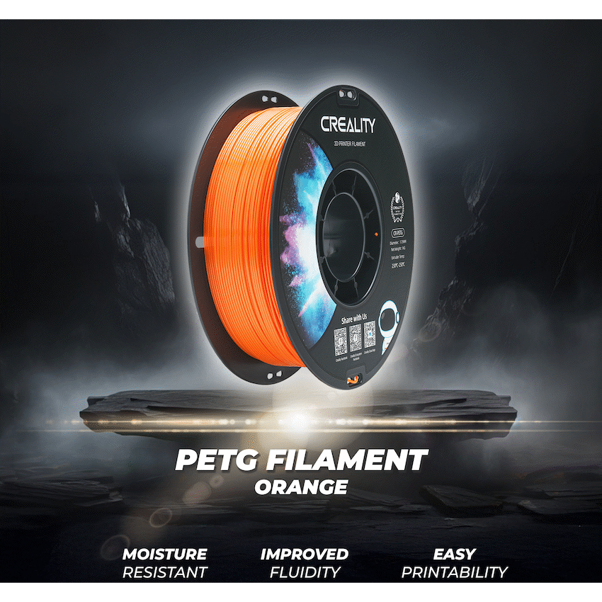 Creality PETG Filament - Orange - 1kg