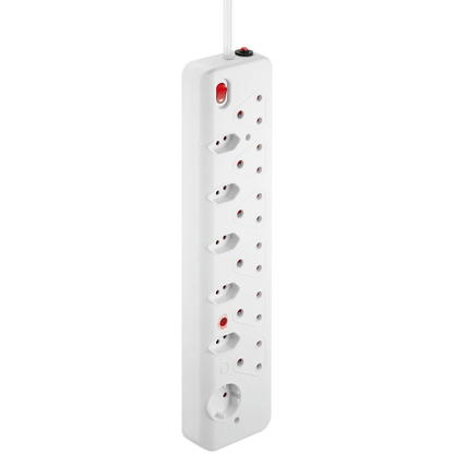 Nexon 12-Way Medium Surge Multiplug 0.5m - White