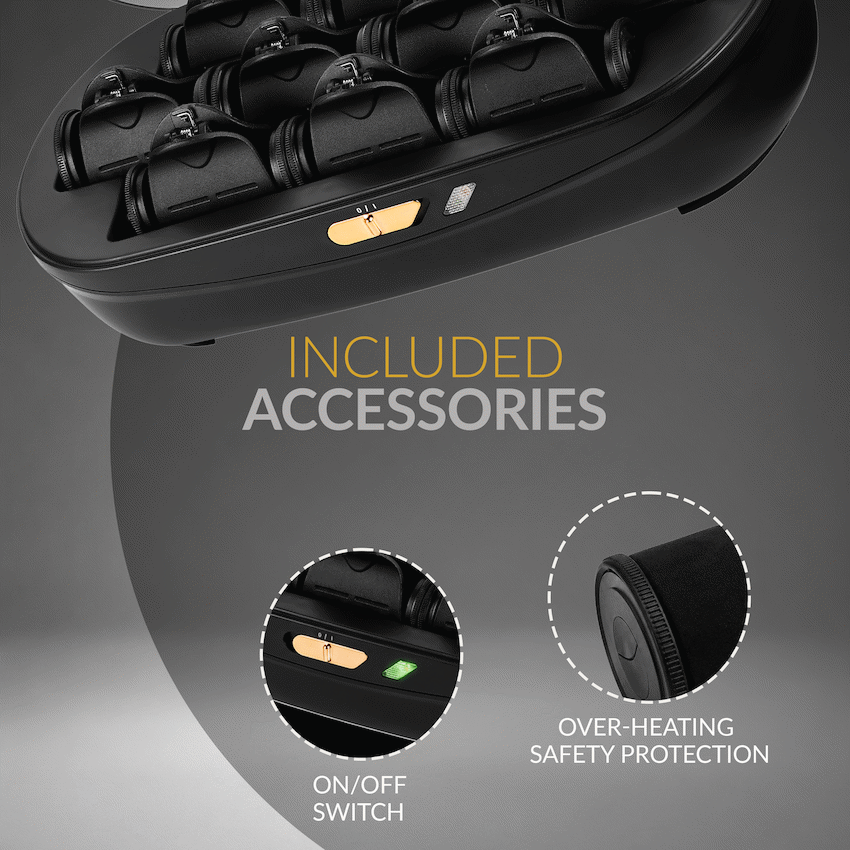 Aura by Elektra Heated Hair Rollers