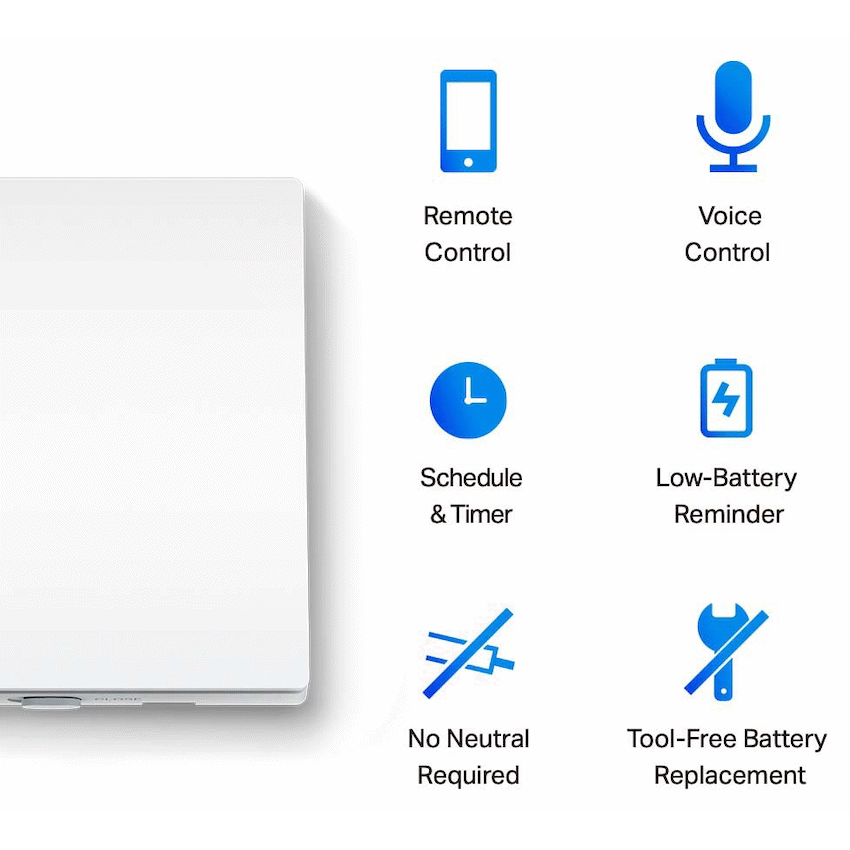 TP-Link Tapo S210 Smart Light Switch 1 Gang 1 Way