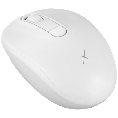 VolkanoX Garnet Bluetooth Wireless Keyboard and Mouse Combo - White