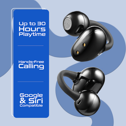 Amplify Tempo Series OWS Clip Earphone - Black