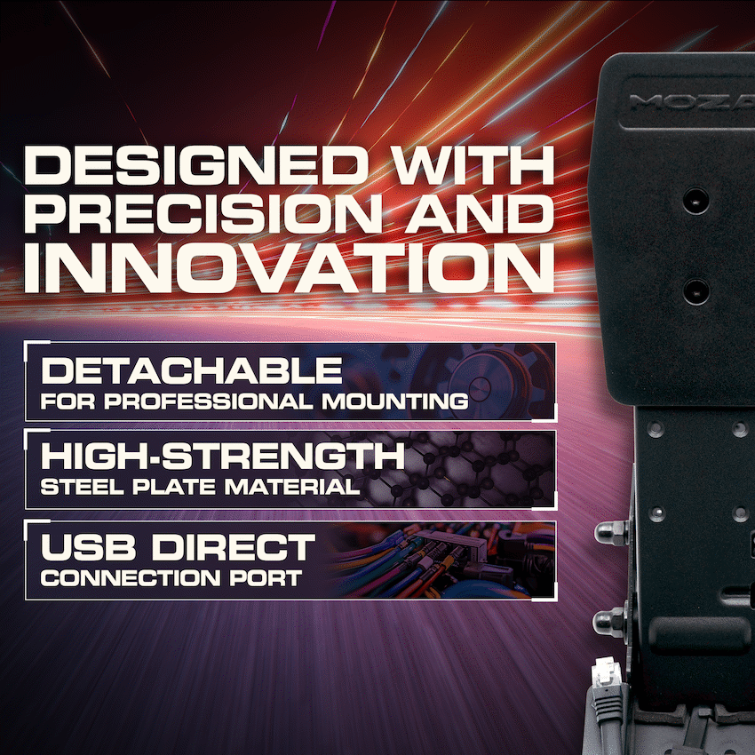 MOZA SR-P Lite Clutch Pedal for R5 Bundle