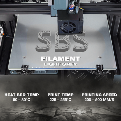 SA Filament SBS Filament - Light Grey 1kg