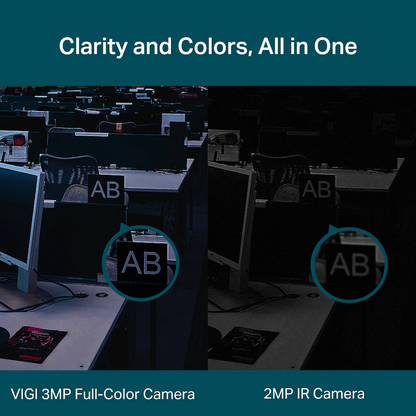 TP-Link Vigi C430 3MP 4mm Full-Color Turret Network Camera