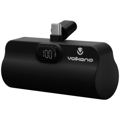 Volkano Relief Pro Power Bank - 5000mAh Type-C Direct Plug-In