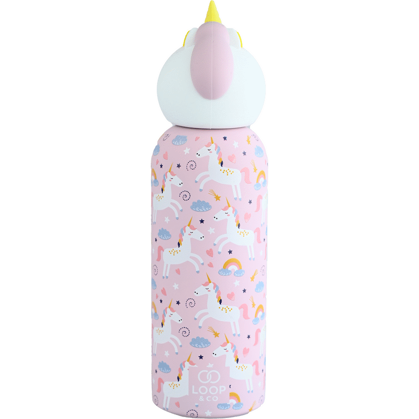 Loop&Co 500ml Water Bottle - Unicorn