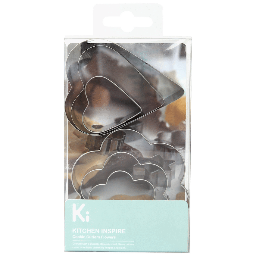Kitchen Inspire Cookie Cutters Flowers ( Order in Qty of 6)