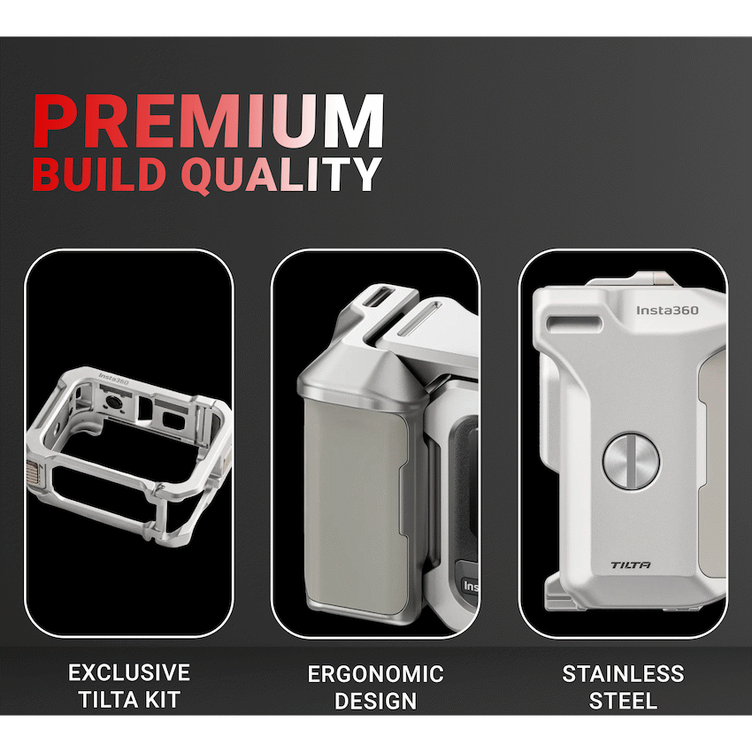 Insta360 Ace Pro 2 Xplorer Grip Kit-Silver