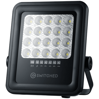 Switched Urban Pro Series - 50w Solar Floodlight with Remote