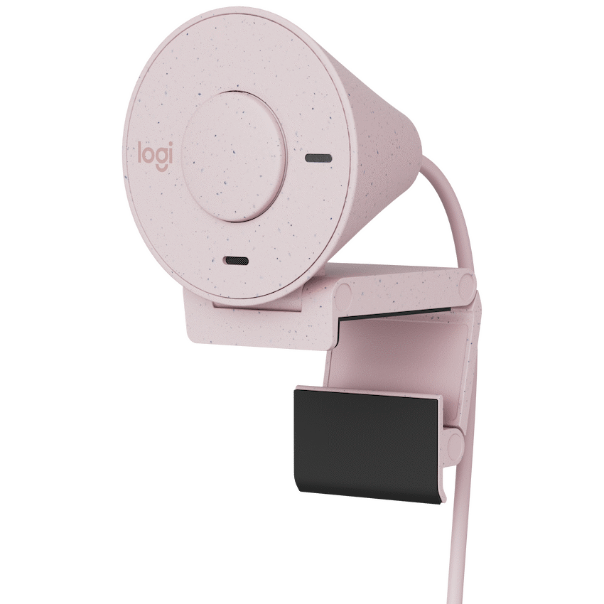 Logitech(R) Brio 300 Full HD Webcam - Rose