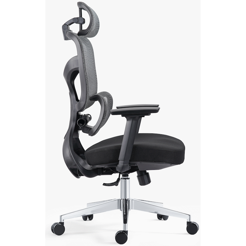 Everfurn Raven High back chair - Black