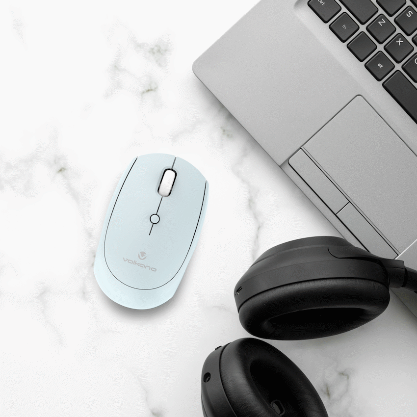 Volkano Talc Wireless Mouse - Blue