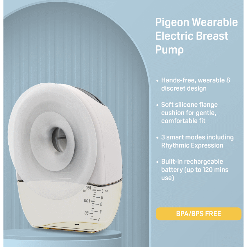 Pigeon Wearable Electric Breast Pump - Single