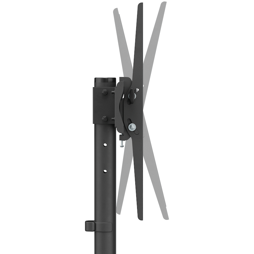 Volkano Steel series Fixed Trolley TV Bracket  32" - 55" TVs