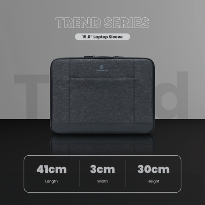 Volkano Trend Series 15.6" Laptop Sleeve - Grey