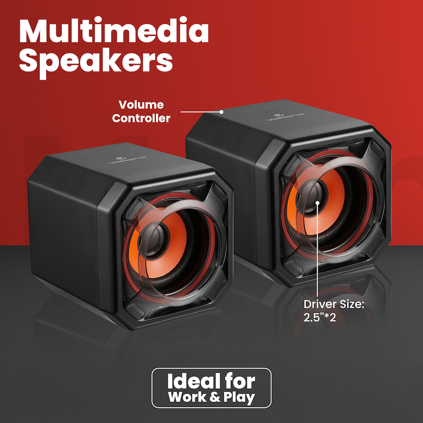 Volkano Rush Series Multimedia Speakers