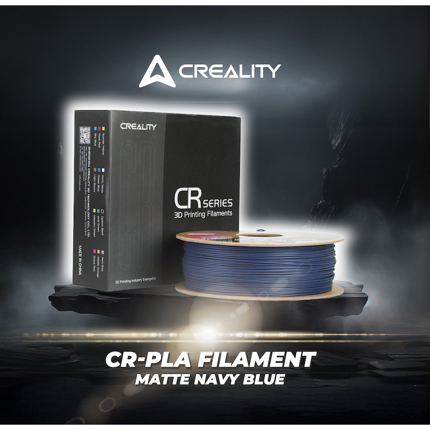Creality CR-PLA Filament - Matte Navy Blue (1kg)