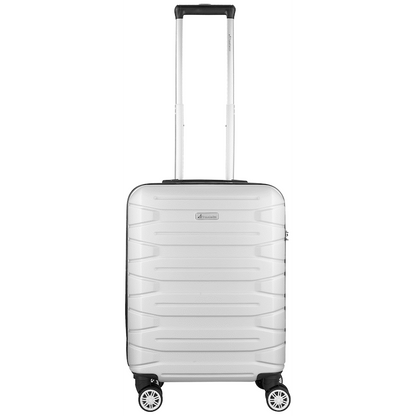 Travelwize Cabana ABS 4-Wheel Spinner 55cm Luggage - Platinum
