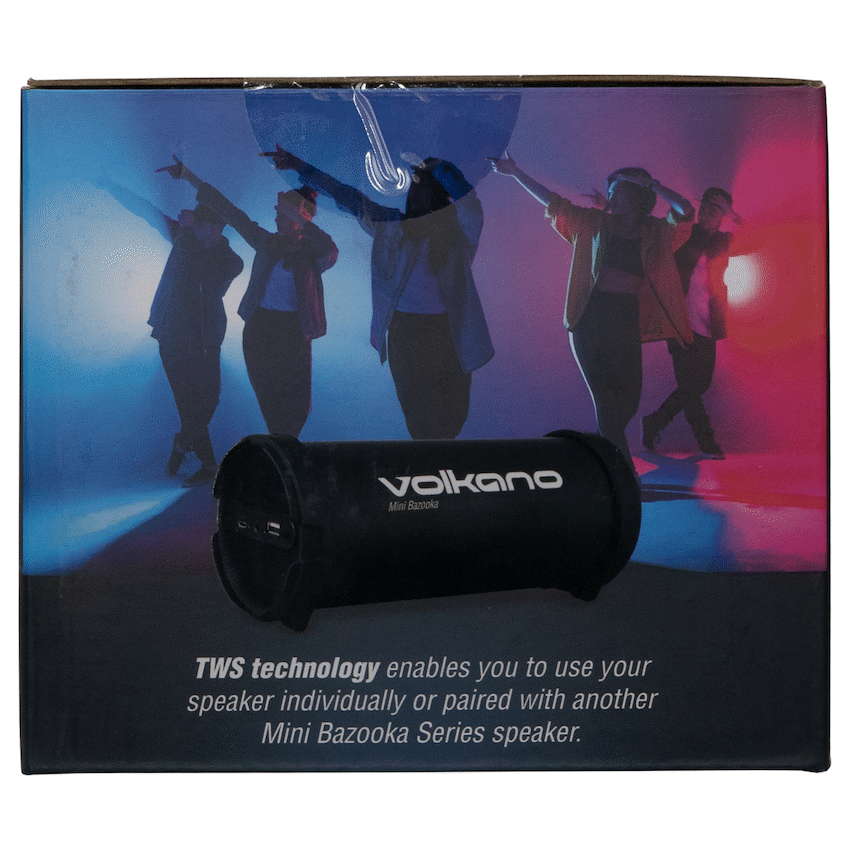 Volkano Mini Bazooka Series Bluetooth Speaker