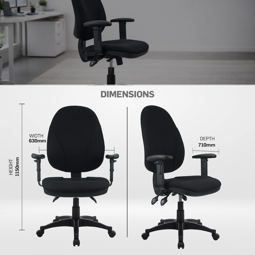 Everfurn Mammoth Ergo High-Back Office Chair
