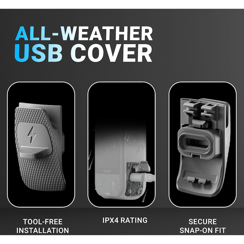 Insta360 X5 All-Weather USB Charging Cover