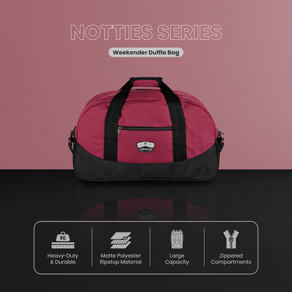 Volkano Notties Weekender Duffle 50l - Red/Black