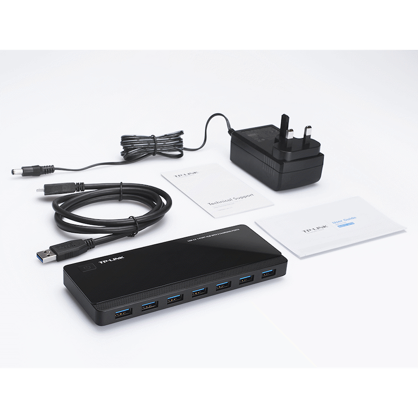 TP-Link UH720 USB 3.0 7-Port Hub with 2 Charging Ports
