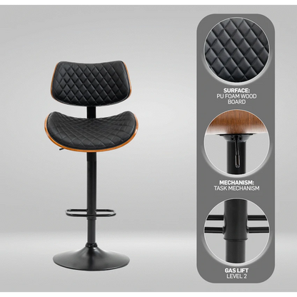 Everfurn Ava Barstool - Single