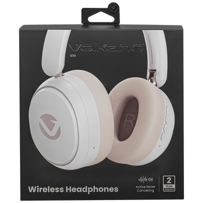 Volkano Lexi Bluetooth Headphone with ANC - Nude