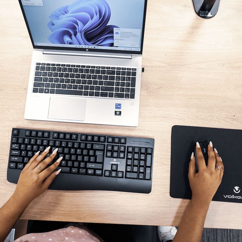 Volkano Meteor Wireless Keyboard and Mouse Combo