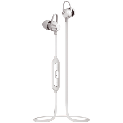 Volkano Rush 2.0 Bluetooth Earphones with Carry Case - Silver