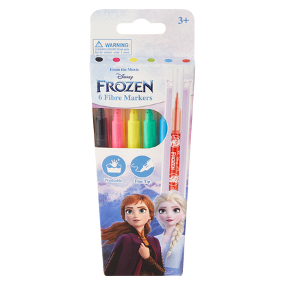Frozen 6 Fibre Markers Multi