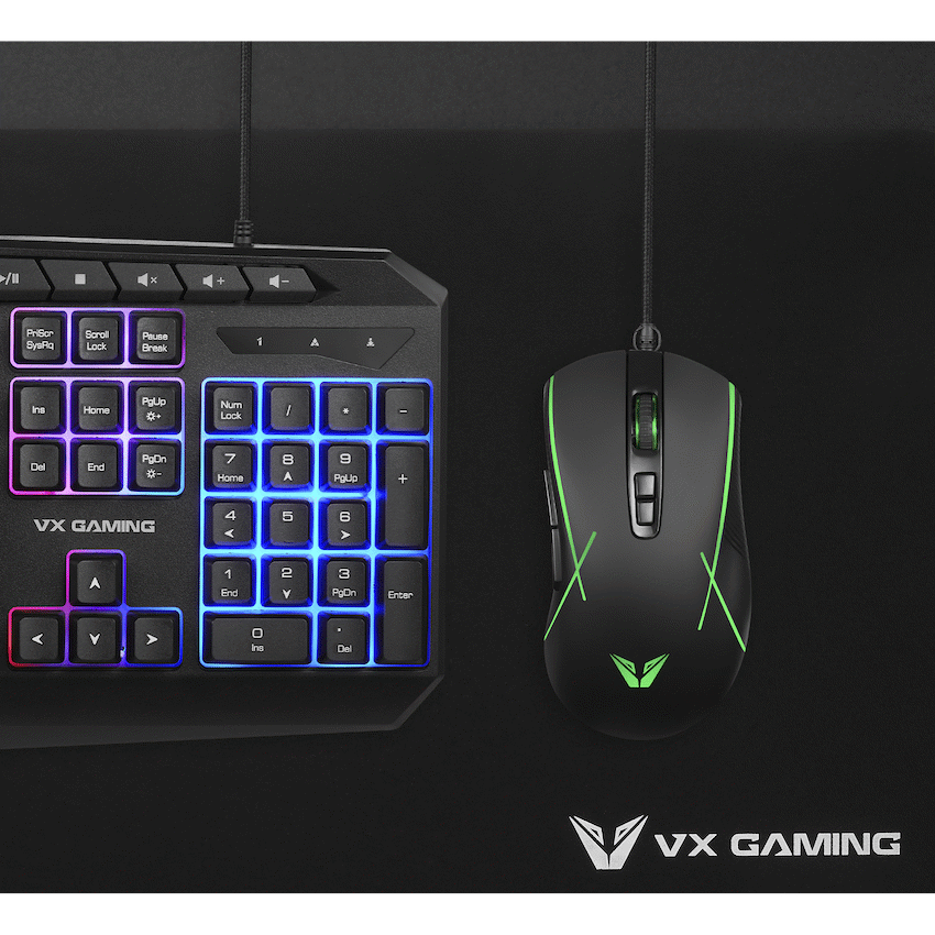 VX Gaming Helios Series 3-in-1 Gaming Combo