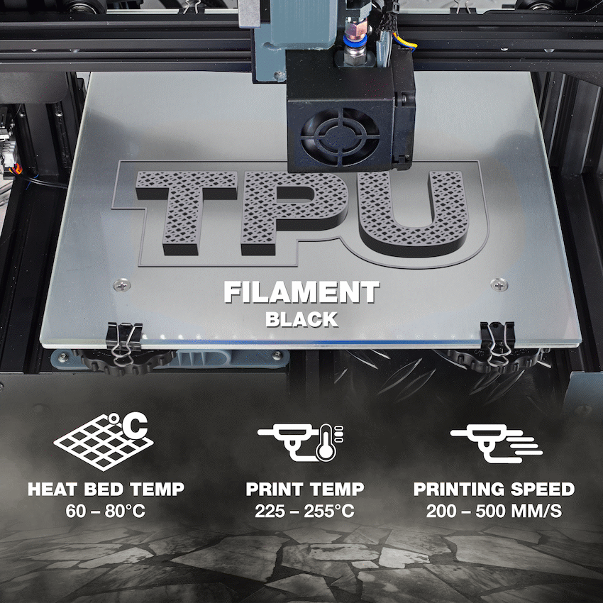 SA Filament TPU 95A Filament 500g - Grey