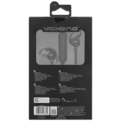 Volkano Titanium Sports Series Bluetooth Earphones