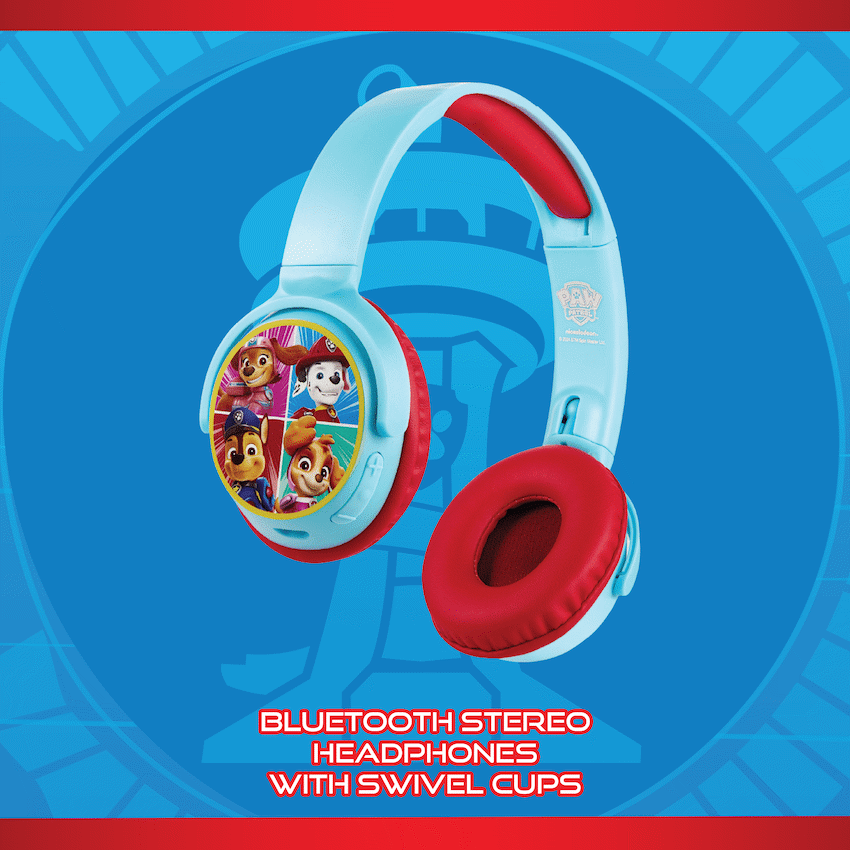 PAW Patrol Bluetooth Wireless Stereo Headphones