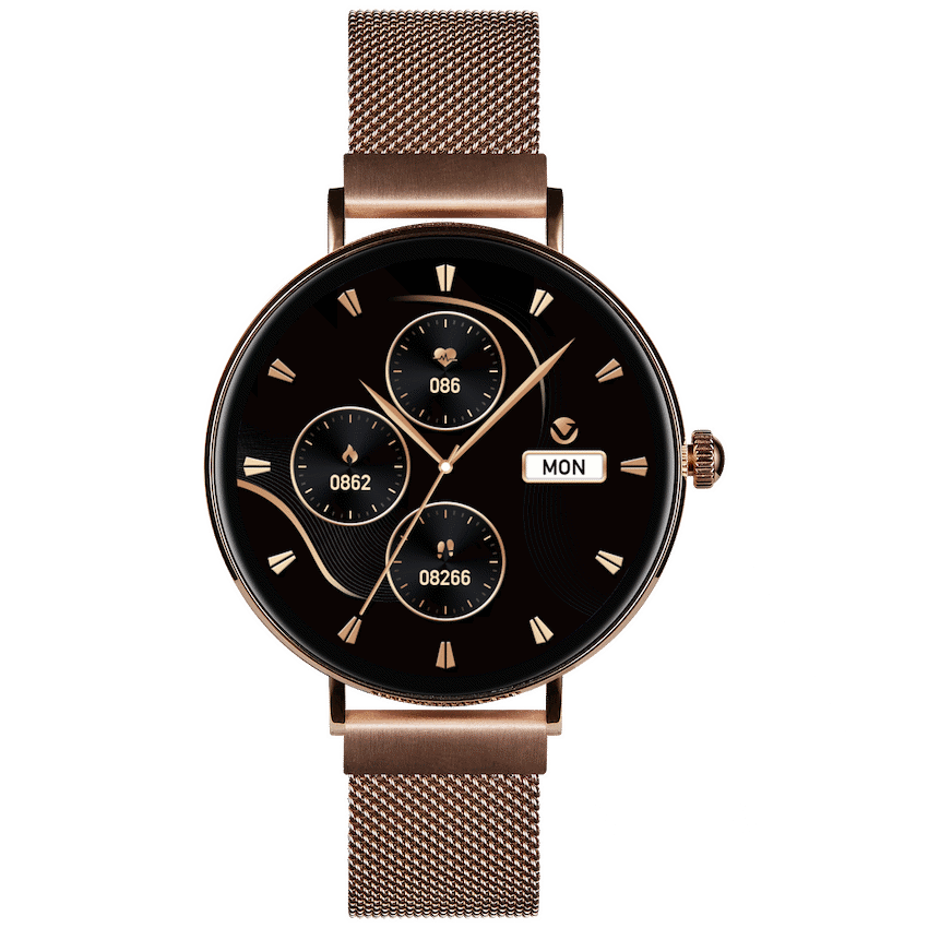 Volkano Valencia Series Ladies Smart Watch - Rose Gold
