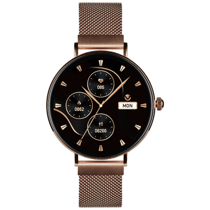Volkano Valencia Series Ladies Smart Watch - Rose Gold