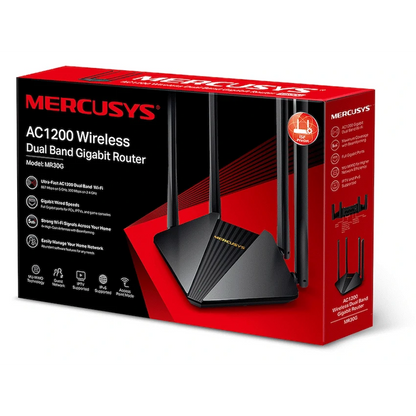 TP-Link Mercusys MR30G AC1200 Wireless Dual Band Gigabit Router