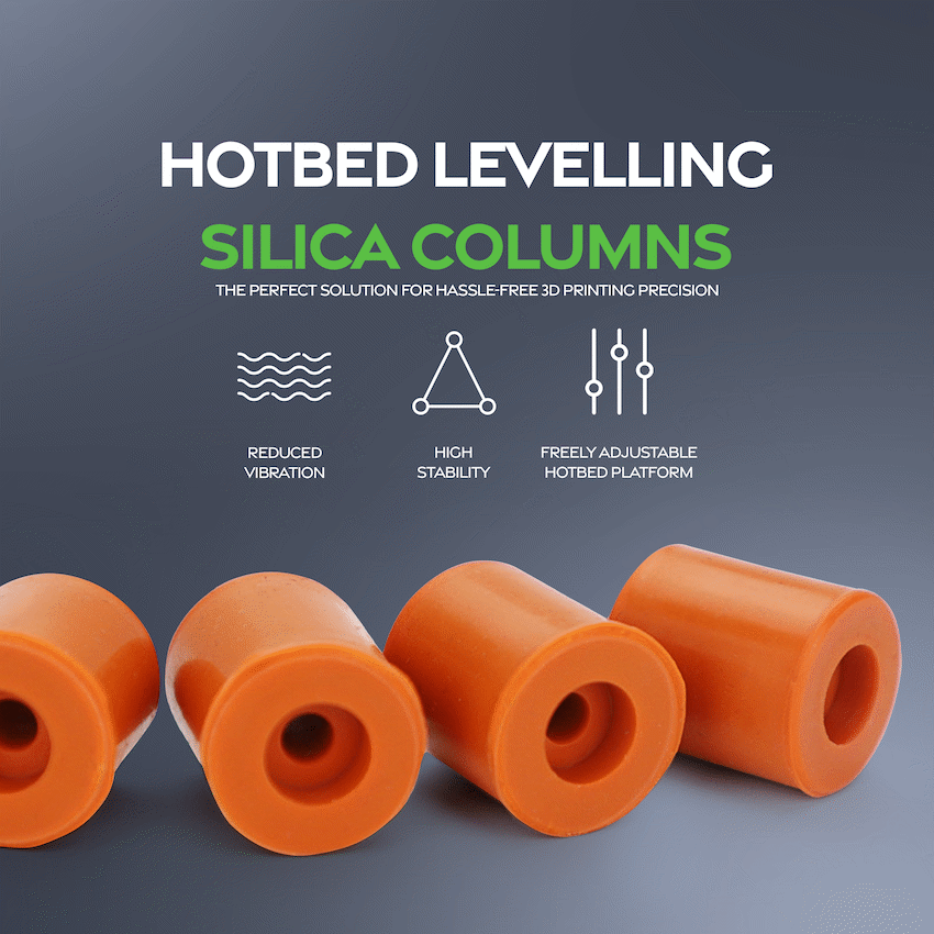 Creality Hotbed Levelling Silica Columns (Pack of 4)