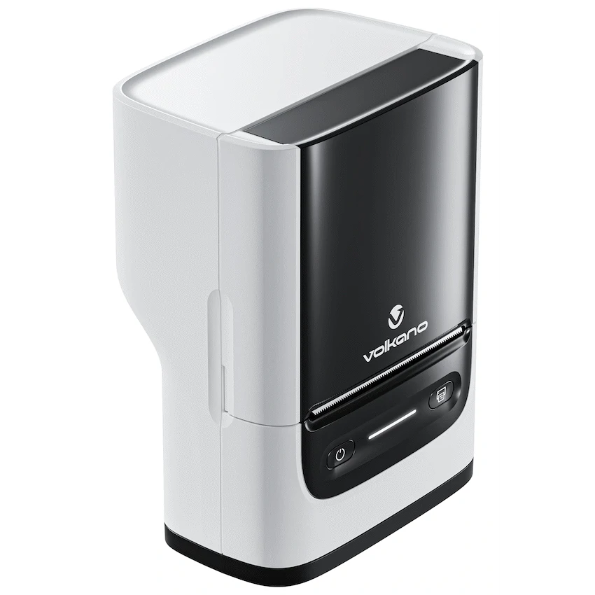 Volkano LabelPro Duo Series Thermal Dual Size Label Printer - Black and White